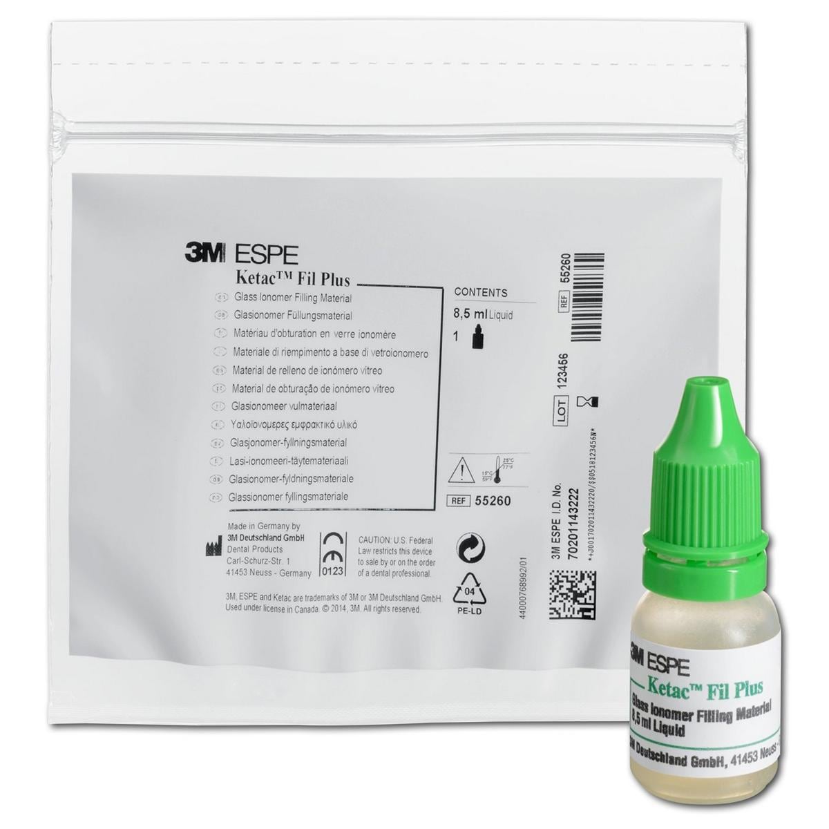 3M™ Ketac™ Fil Plus Handmischvariante, Flüssigkeit - Flasche 10 g