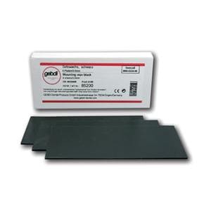 Setzwachs schwarz - Platten, Packung 4 Stück