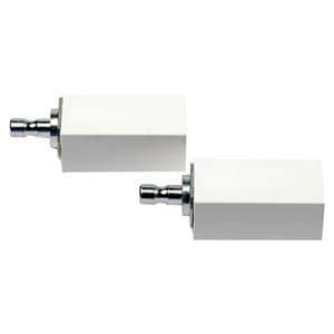 ZIRLUX 16+ Blöcke - 65 x 25 x 22 mm - Weiß, Packung 4 Stück