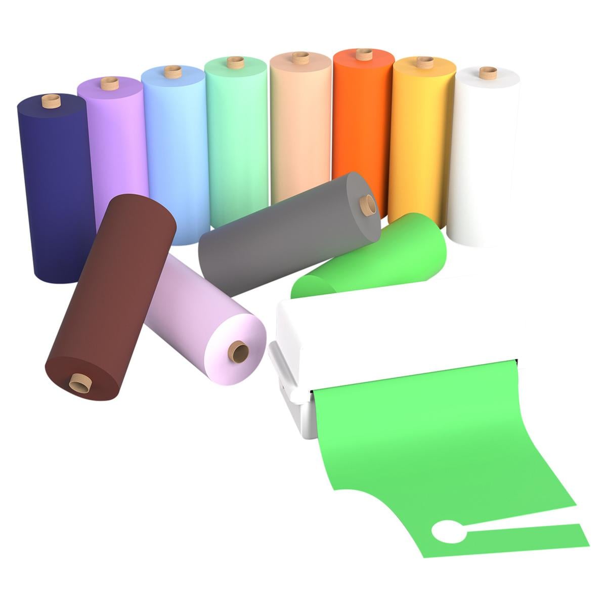 Patienten-Umhang Nr. 3 - standard - Weinrot, Rolle 80 Blatt