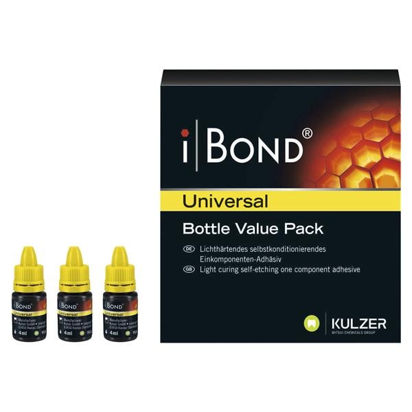 iBOND® Universal, Bottle - Value Pack - Flaschen 3 x 4 ml