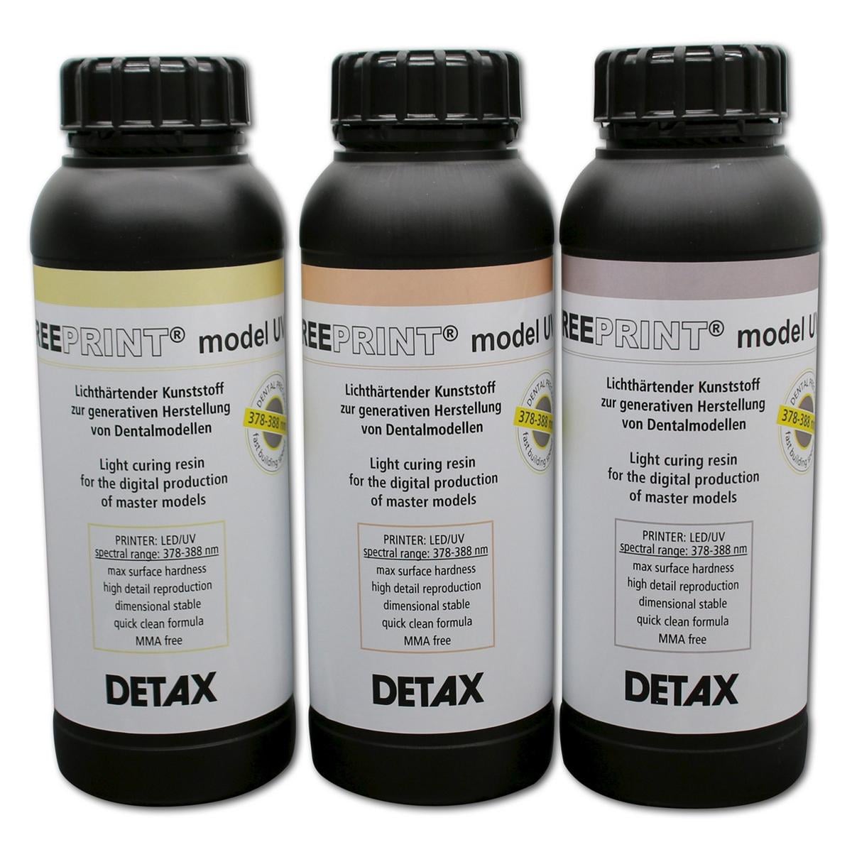 3D Freeprint® model - Grey, Flasche 1.000 g