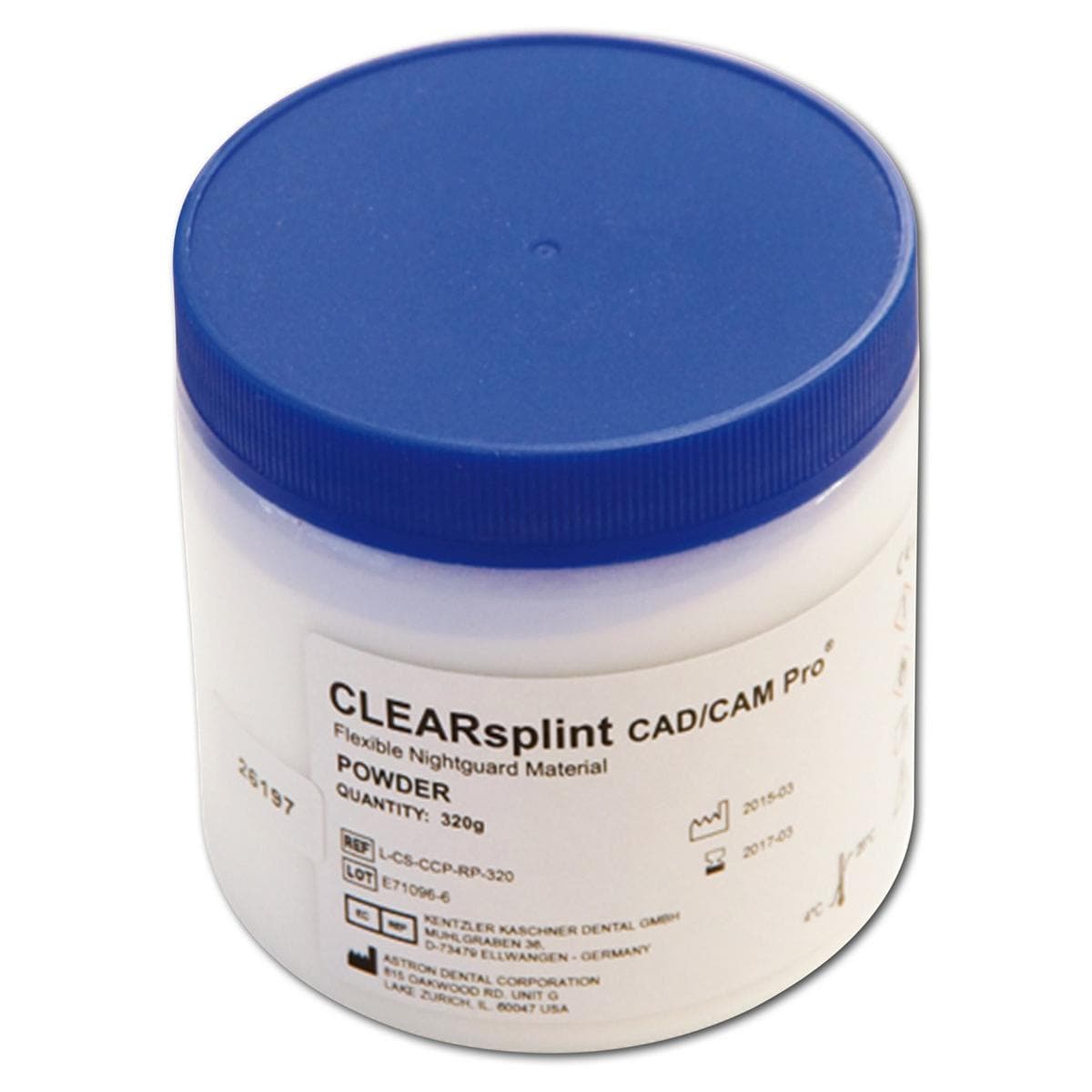 CLEARsplint CAD/CAM Pro - Pulver - Packung 320 g