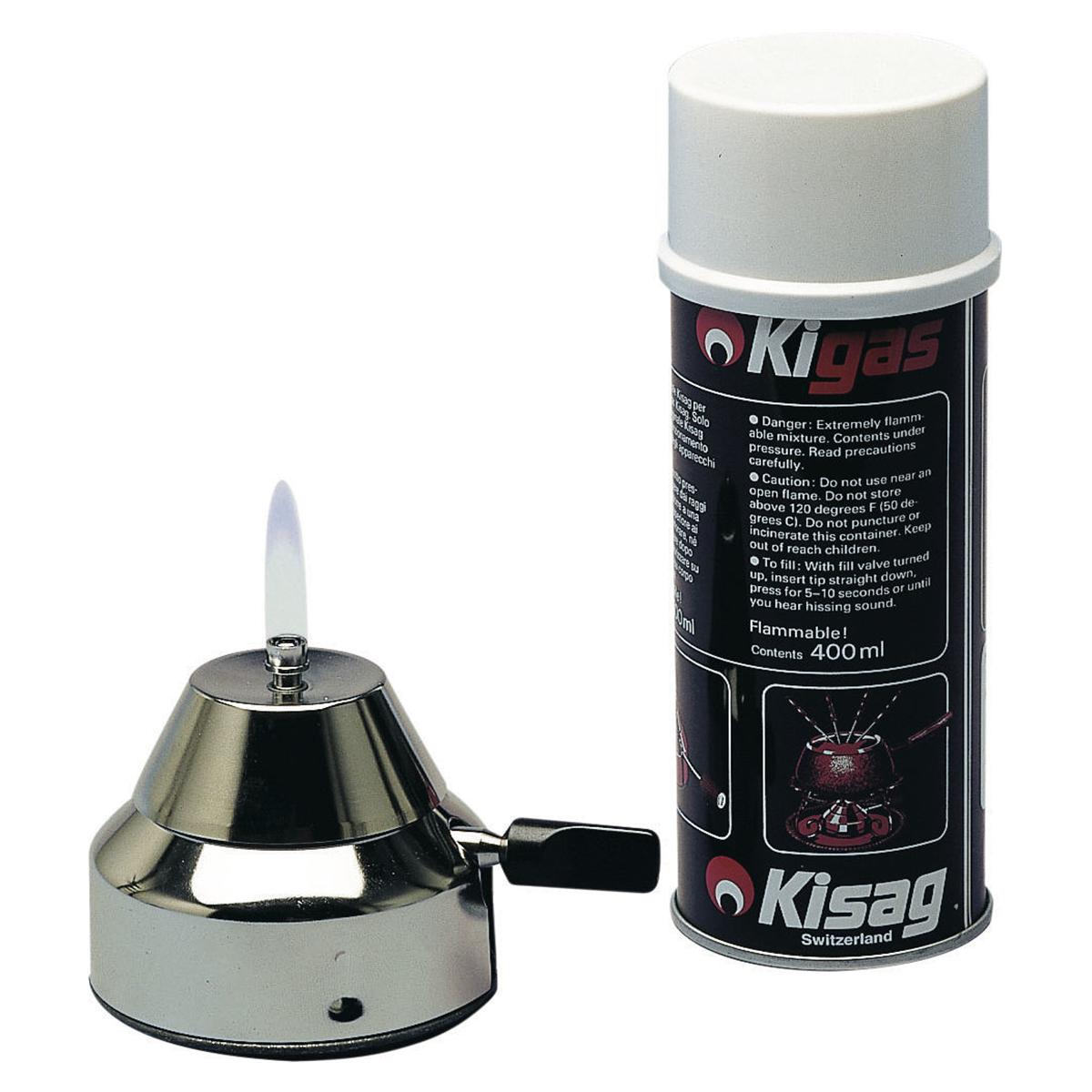 Kisag Brenner - Brenner inklusive 400 ml Dose Kisag-Gas