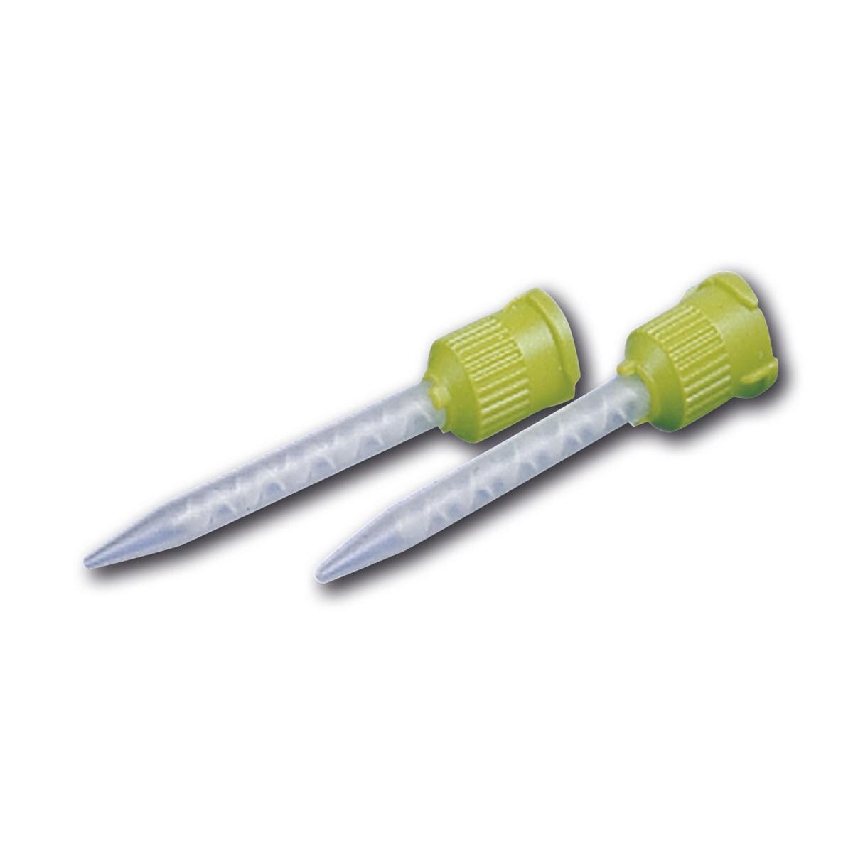 Mischkanülen, hellgrün, 1:1, mini-mix - Packung 25 Stück