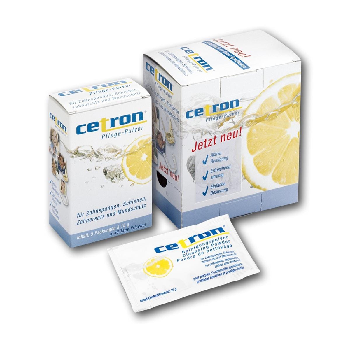 CETRON® Reinigungspulver - Beutel 5 x 15 g