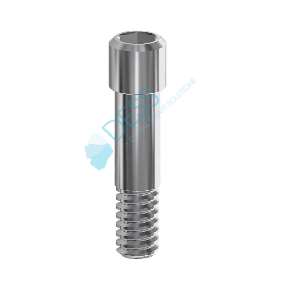 Abutmentschraube 6-Kant 1,20 - 1,22 mm - kompatibel mit 3i® Certain® - NP Ø 3,4 mm / RP Ø 4,1mm / WP Ø 5,0 mm, Packung 10 Stück