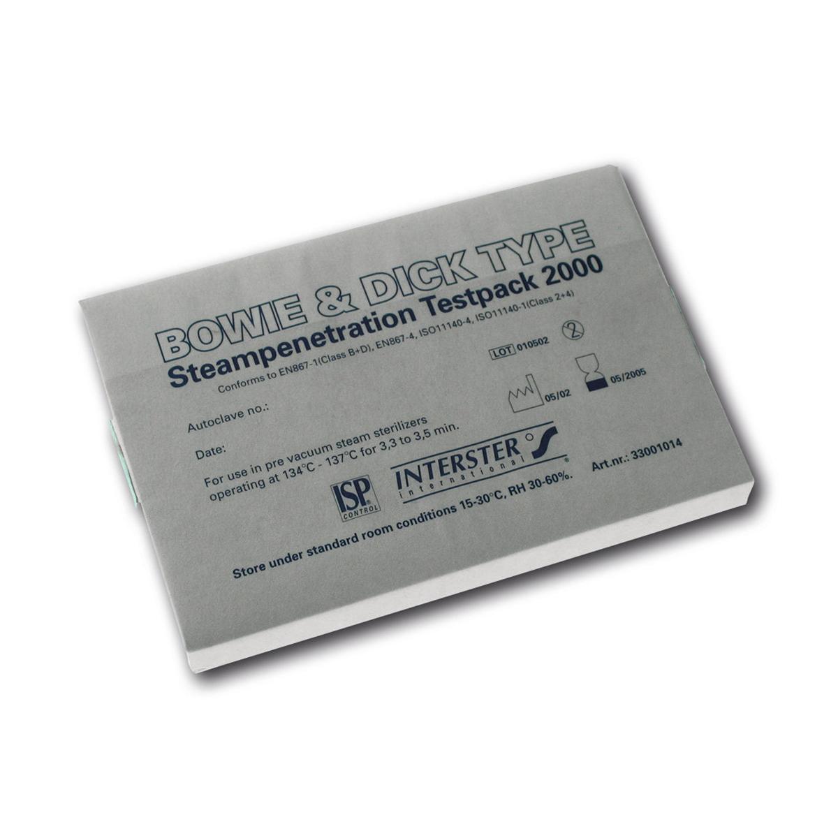 Bowie & Dick Testpackung - Dampfpenetrationstest