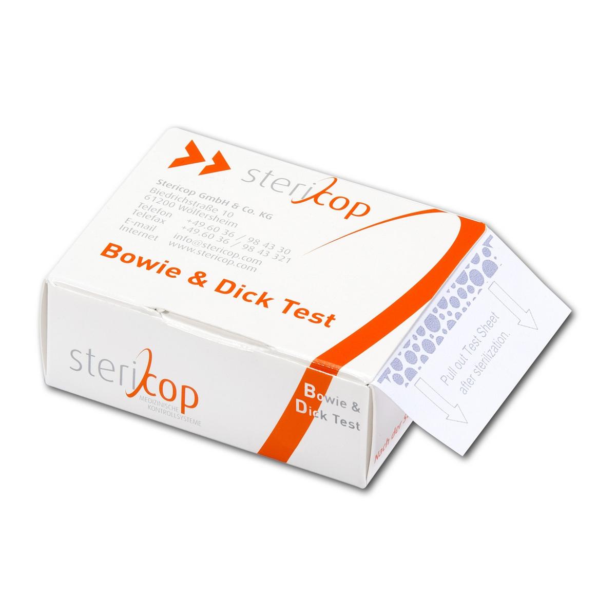 Stericop Bowie & Dick Test - Packung 15 Stück
