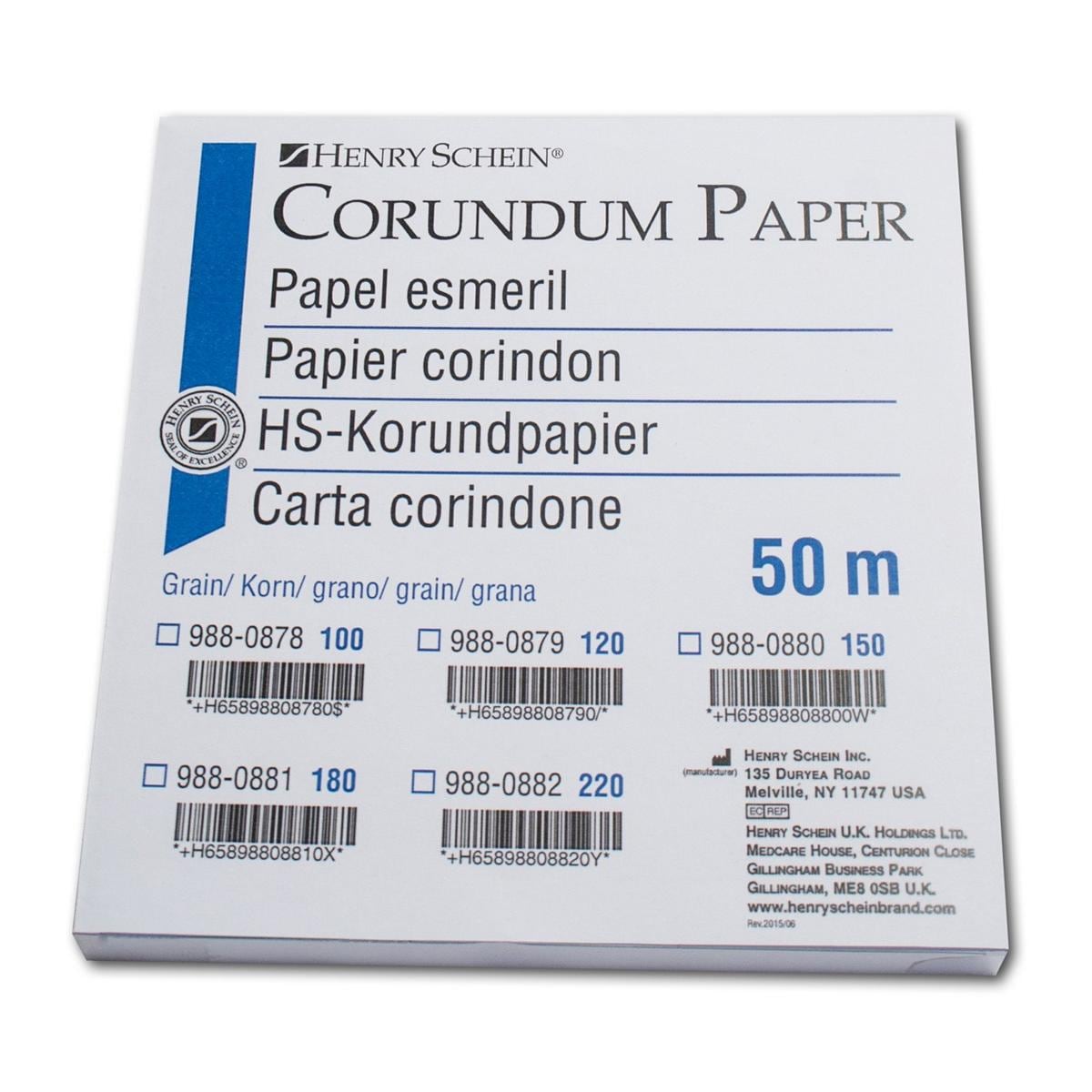 HS-Korundpapier - Körnung 220, Rolle 50 m