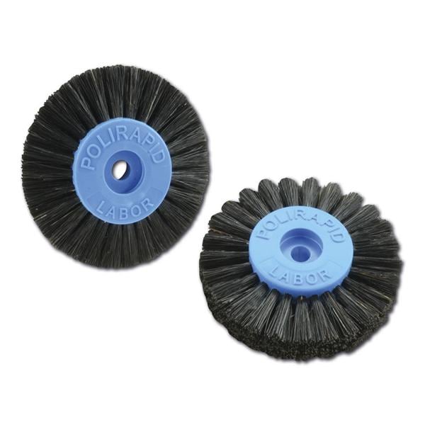 LABOR Rundbürste 3/55, Kunststoffkern - Spitz, Packung 6 Stück