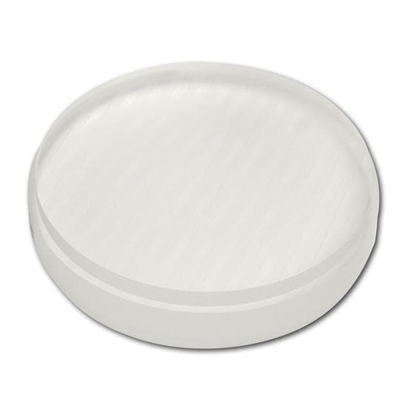 ZIRLUX CASTING TRANSPARENT Ronde mit Stufe - Ø 98,5 mm - Stärke 12 mm