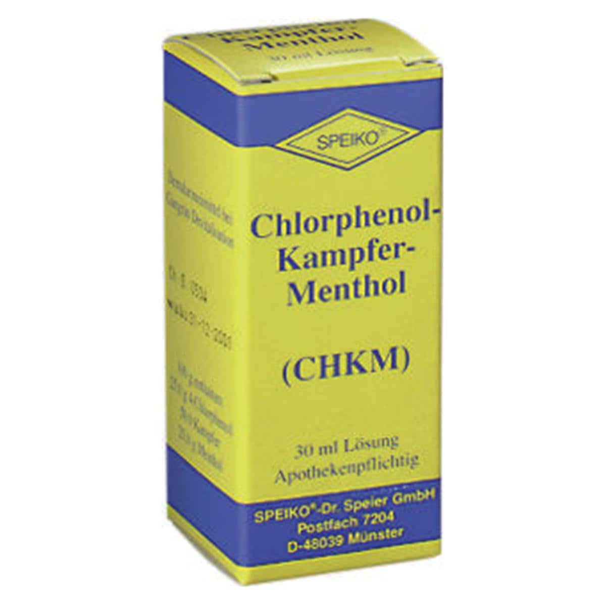 CHKM Chlorphenol Kampfer Menthol - Flasche 30 ml