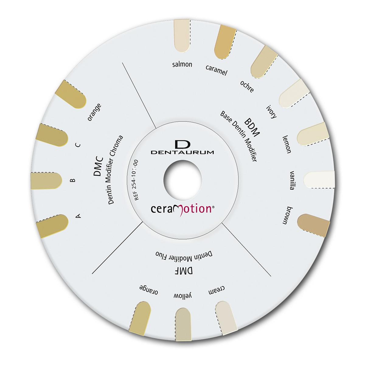 ceraMotion® Shade Disc Modifier - Farbschlüssel