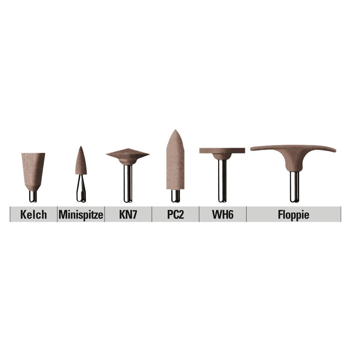 Brownie Schaft FG - Minispitze, Packung 12 Stück