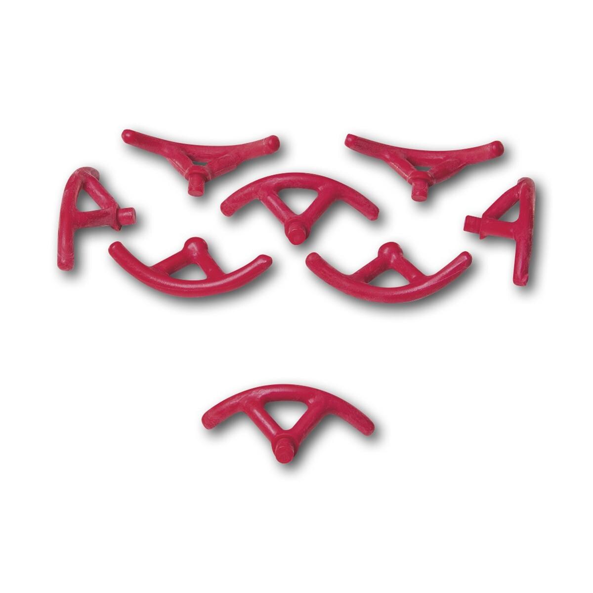 IQ TRIANGEL Gussbalken, rot - Ø 5 mm, Packung 50 Stück