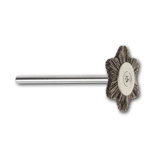 ASTRO Bürste - Ø 19 mm, grau, Ziegenhaar weich, Packung 144 Stück