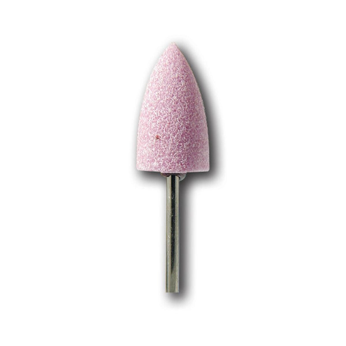 Ausarbeitungsstein für Chrom-Kobaldlegierungen, rosa, Form 743S - ISO 130, Packung 5 Stück
