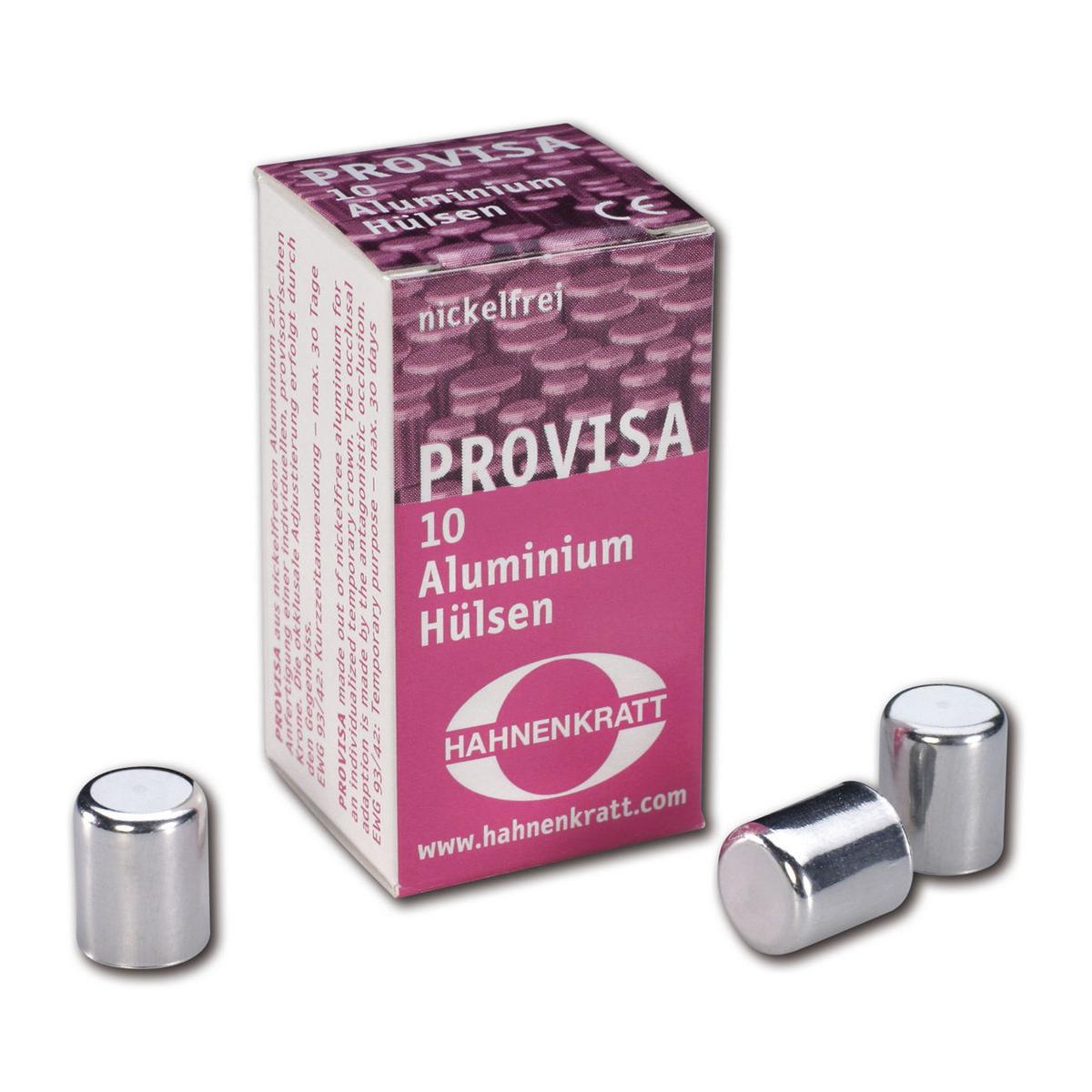 PROVISA Aluminiumhülsen - Größe 17, Packung 10 Stück