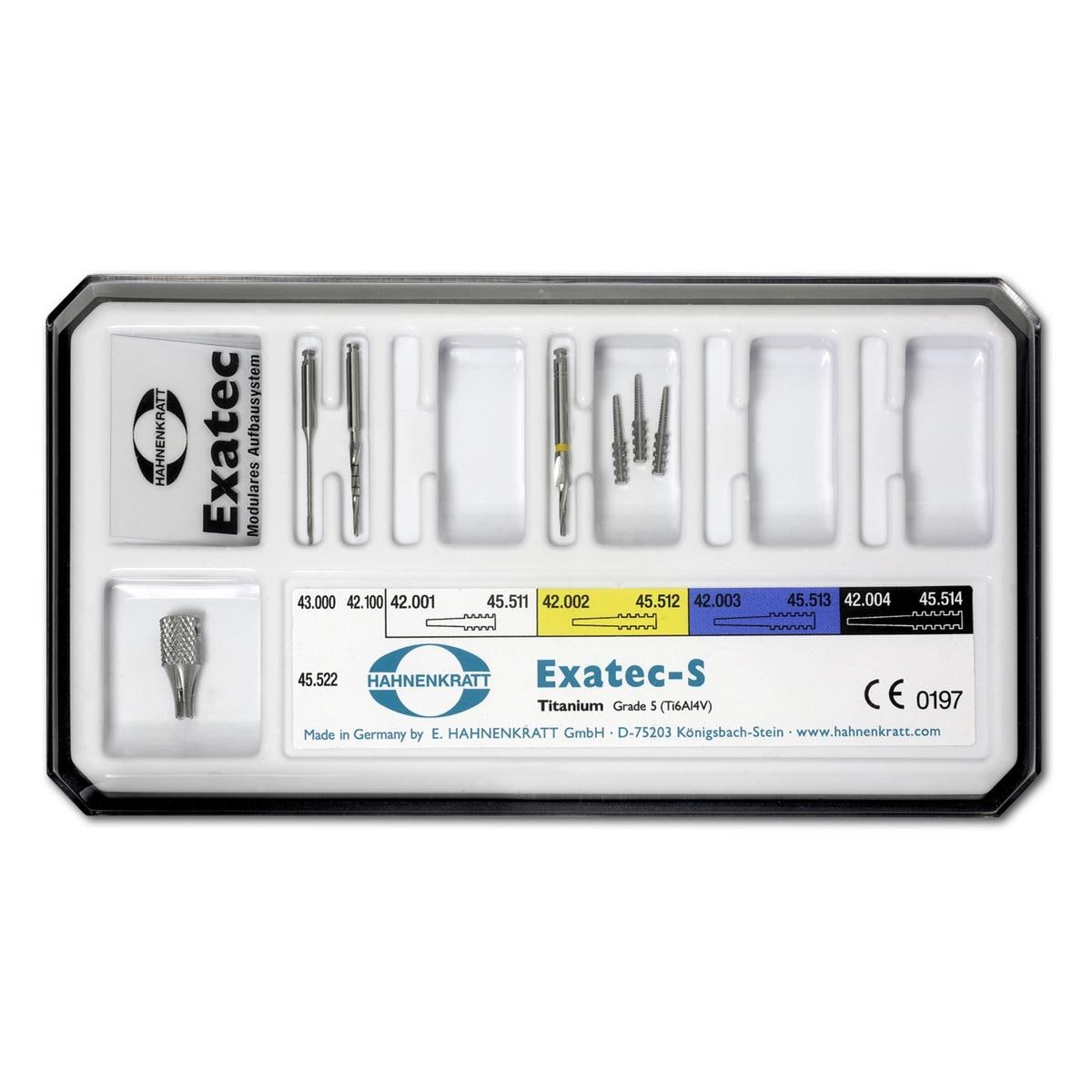 Exatec S Titanstifte - Test Set Größe 2 - Set