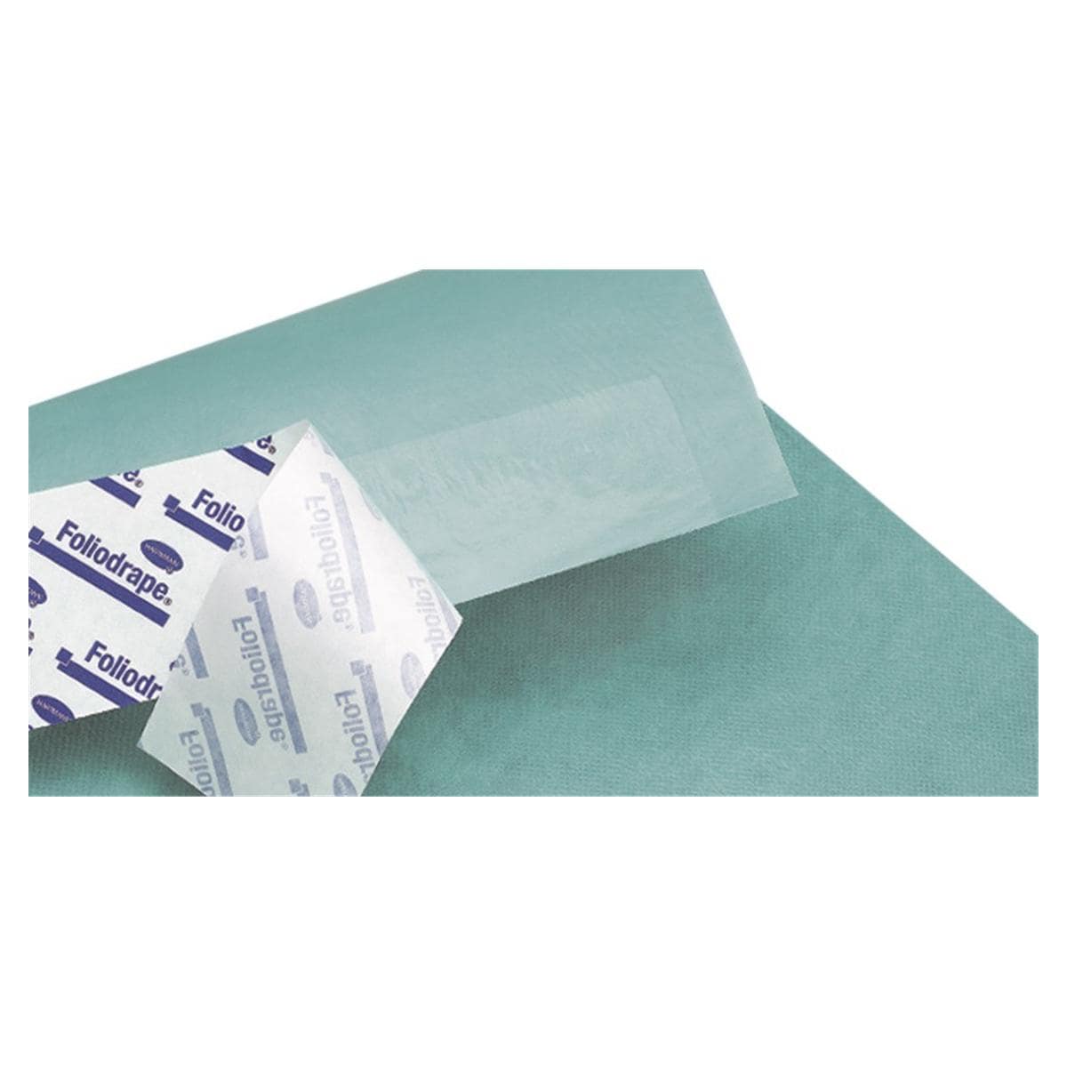 Foliodrape® Protect Lochtücher, selbstklebend 2-teilig - Format 45 x 75 cm, Ø variabel, Packung 65 Stück