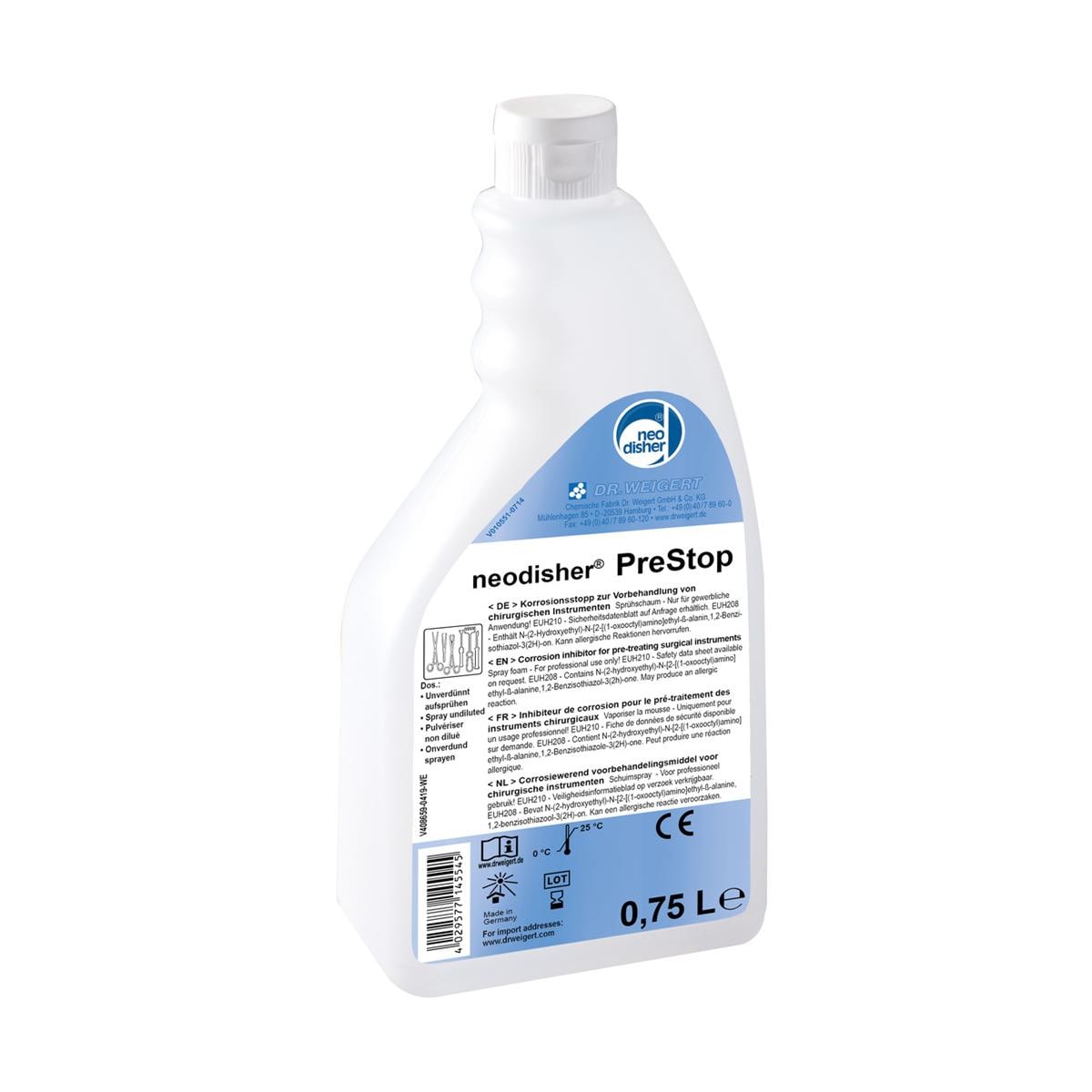 neodisher® PreStop - Flasche 12 x 750 ml