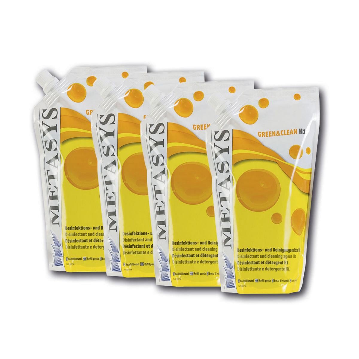 GREEN&CLEAN H1 - Beutel 4 x 500 ml