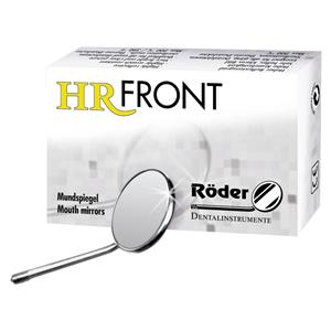 Mundspiegel HR-Front SS, plan - Größe 0, Packung 6 Stück