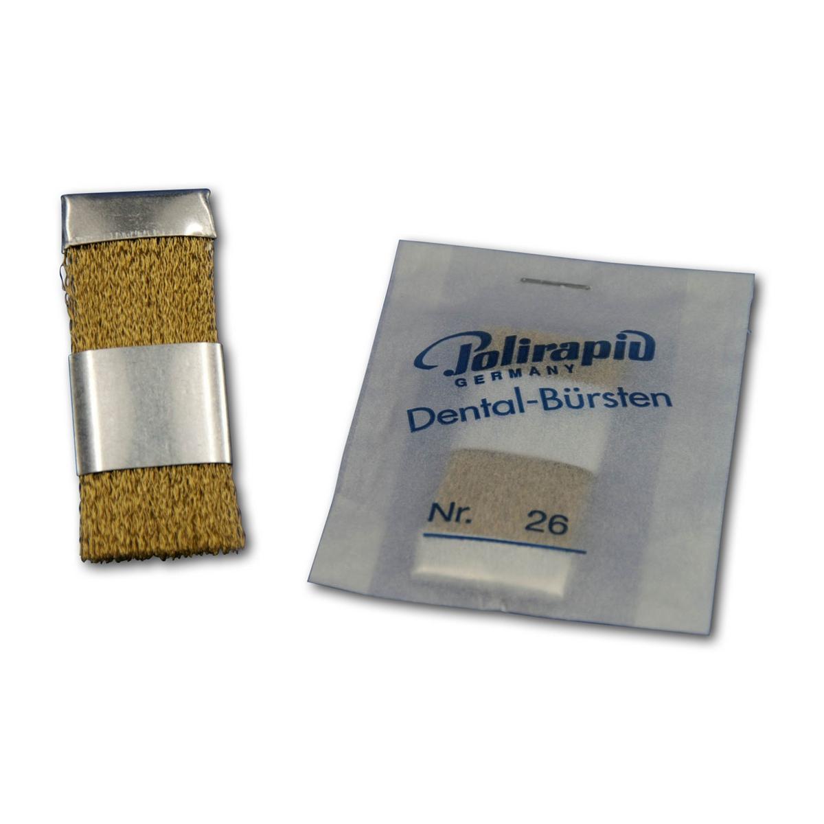 Bohrerreiniger-Bürste Messingdraht - Breite 25 mm