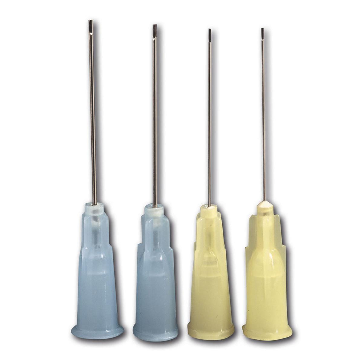 HS-Endo Spülnadeln, seitlich offene Spitze, steril - Blau - 23G, Packung 100 Stück