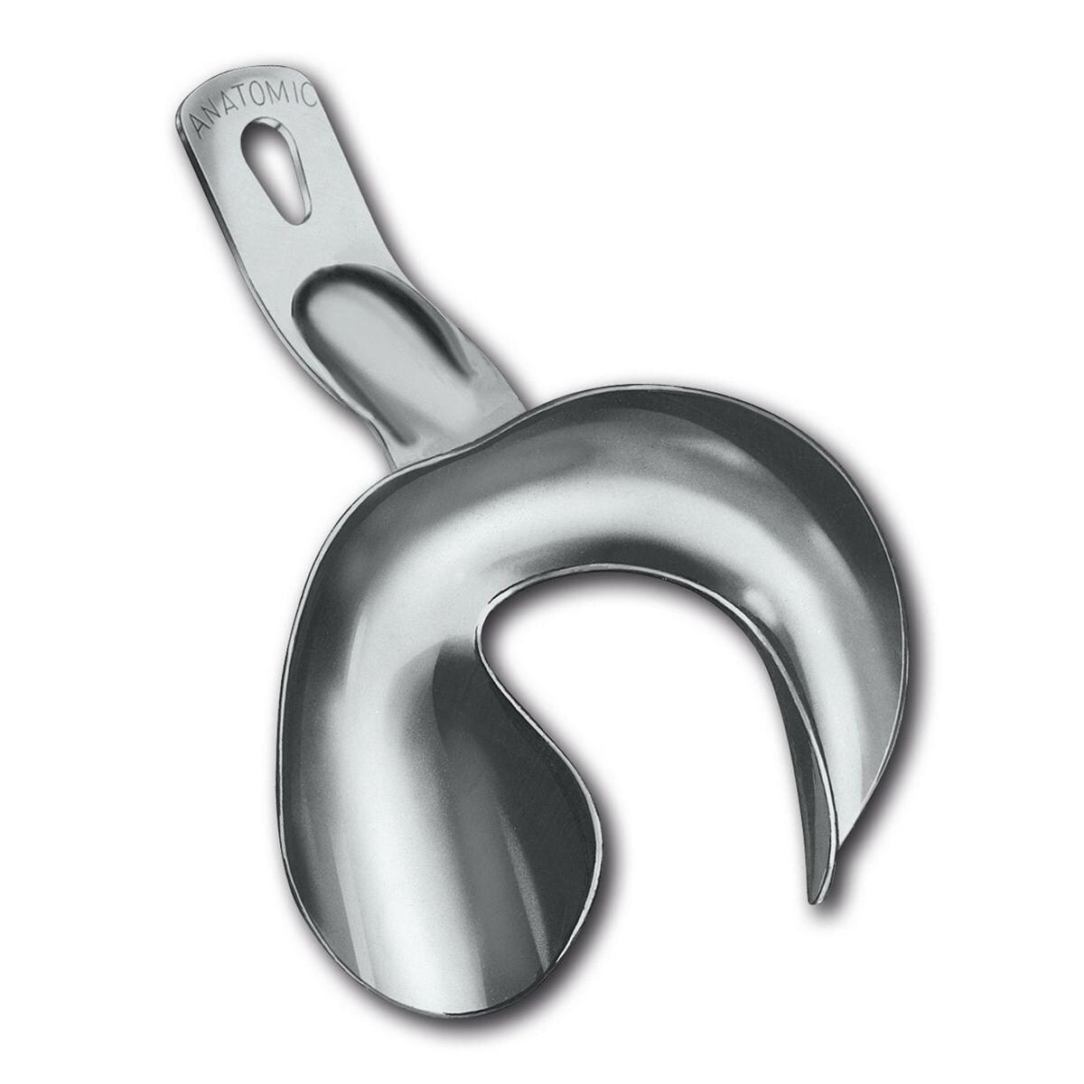 Abformlöffel rostfrei nach Ehricke - glatt, unbezahnt - OK, UO Nr. 2