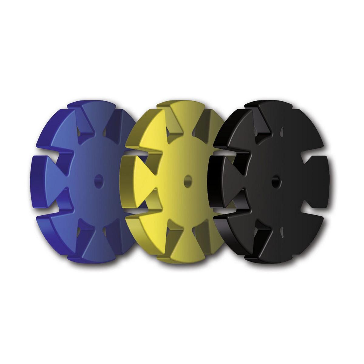 FKG Safety Memo Discs perforiert, Beutel - Transparent, 0,5 mm, Beutel 100 Stück