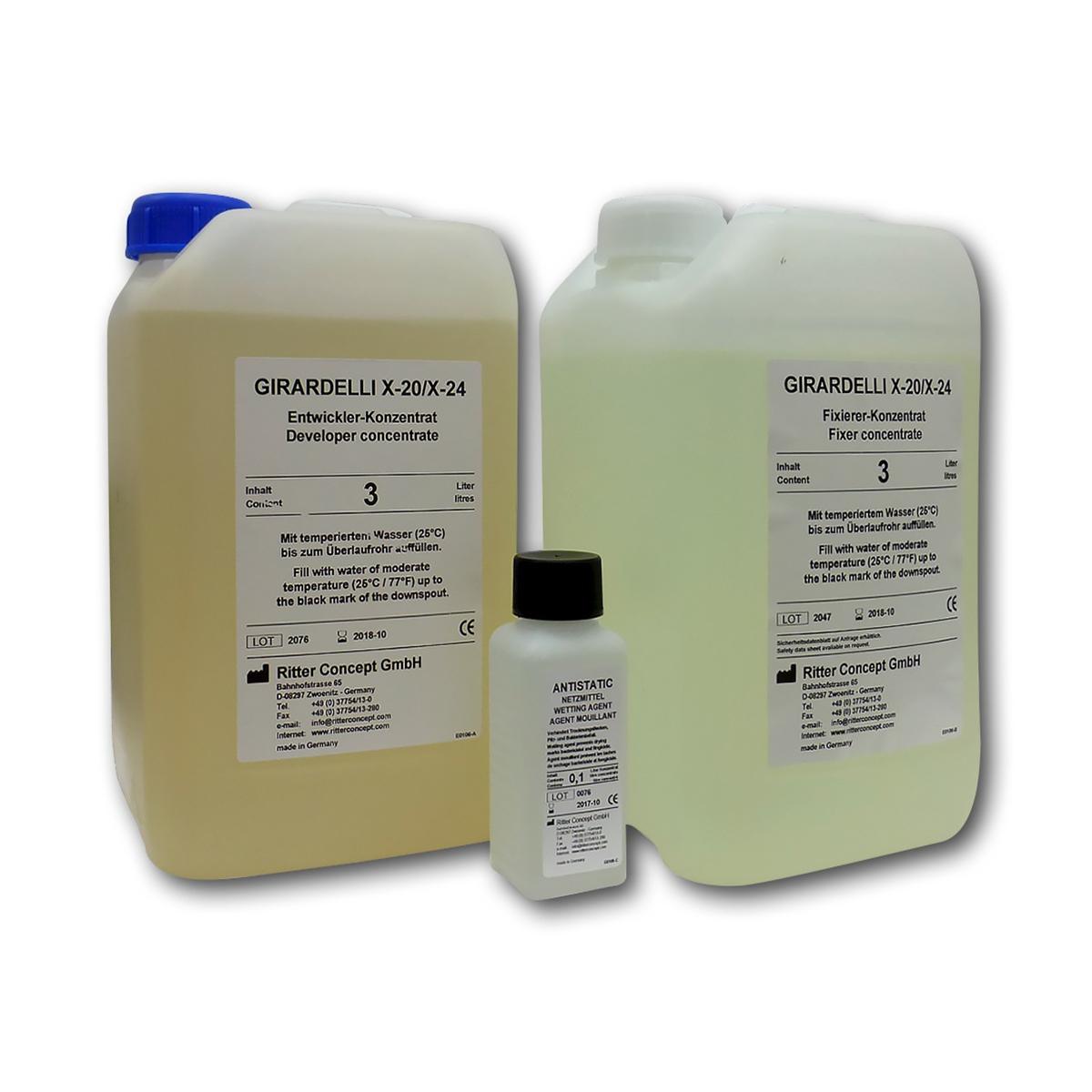 GIRADELLI-Entwicklungskonzentrat X-24 - Set - Set