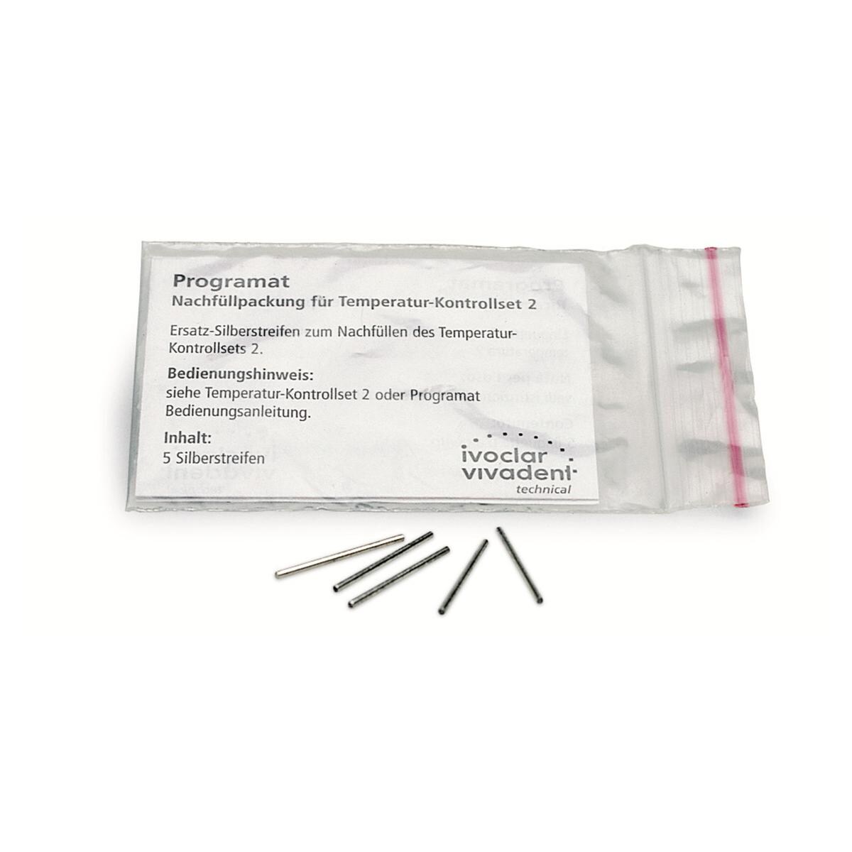 Silber-Testdrähte - Packung 5 Stück