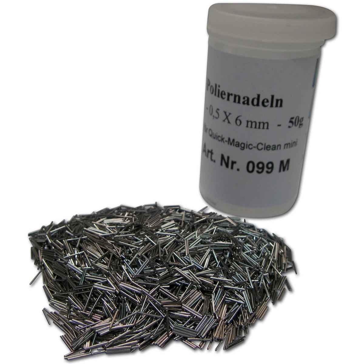 QUICK MAGIC CLEAN Poliernadeln - Größe 0,5 x 6 mm, Packung 250 g