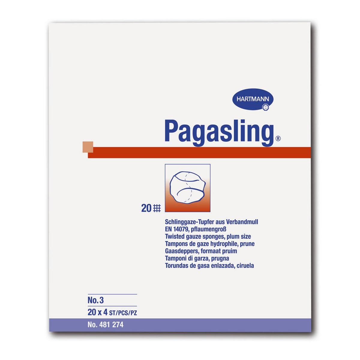 Pagasling® unsteril - Größe 1, haselnussgroß, Packung 1.000 Stück