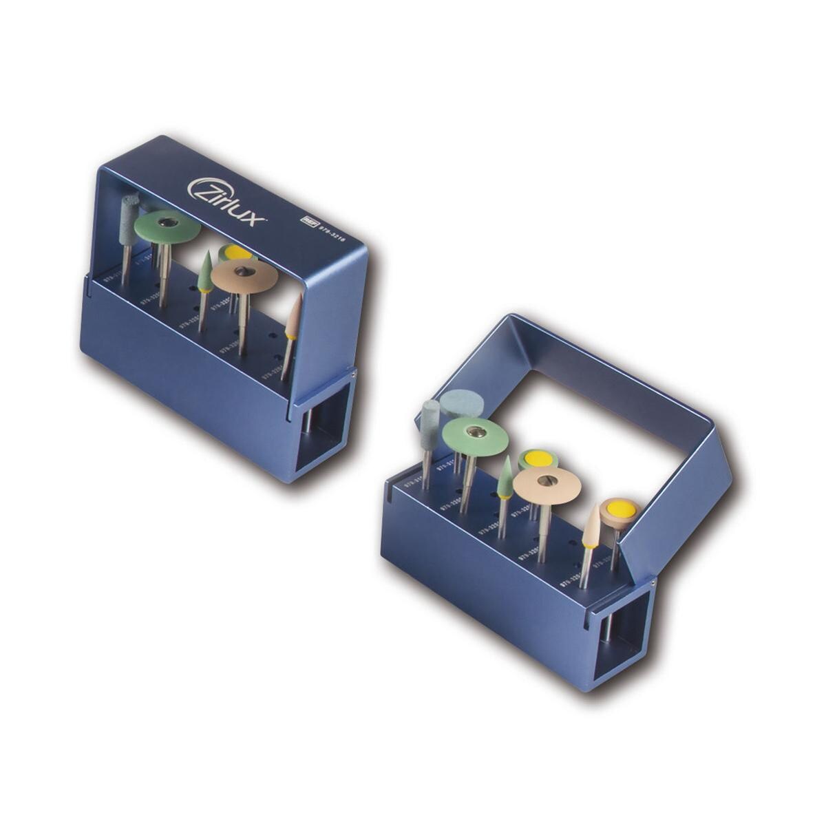 ZIRLUX Finishing & Polishing Ständer - Für 14 HP-Polierer