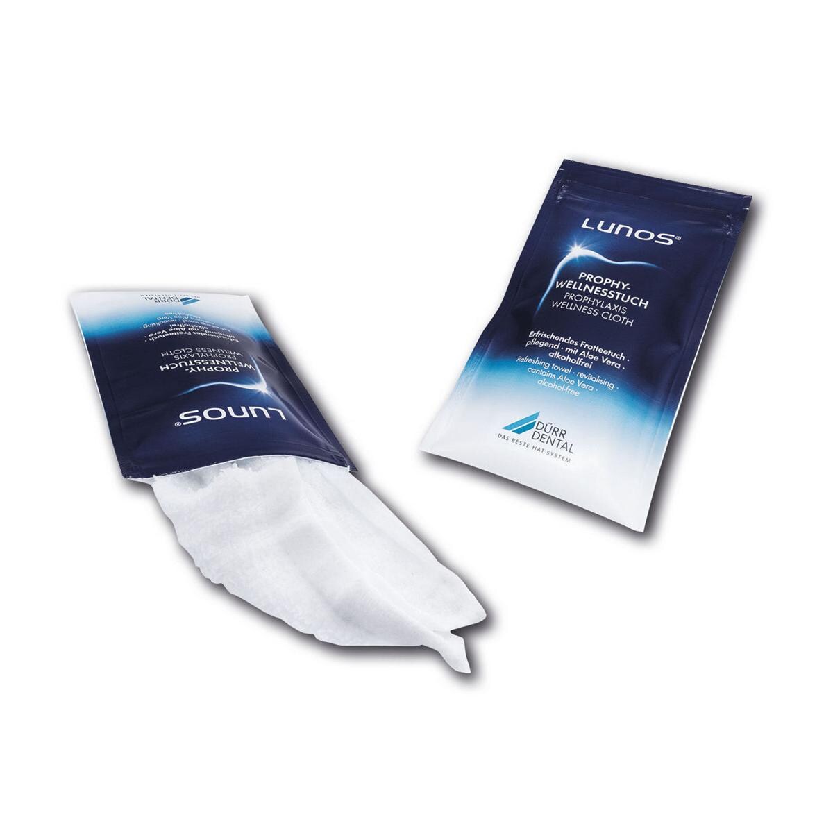 Lunos® Prophy-Wellnesstuch - Packung 50 Stück