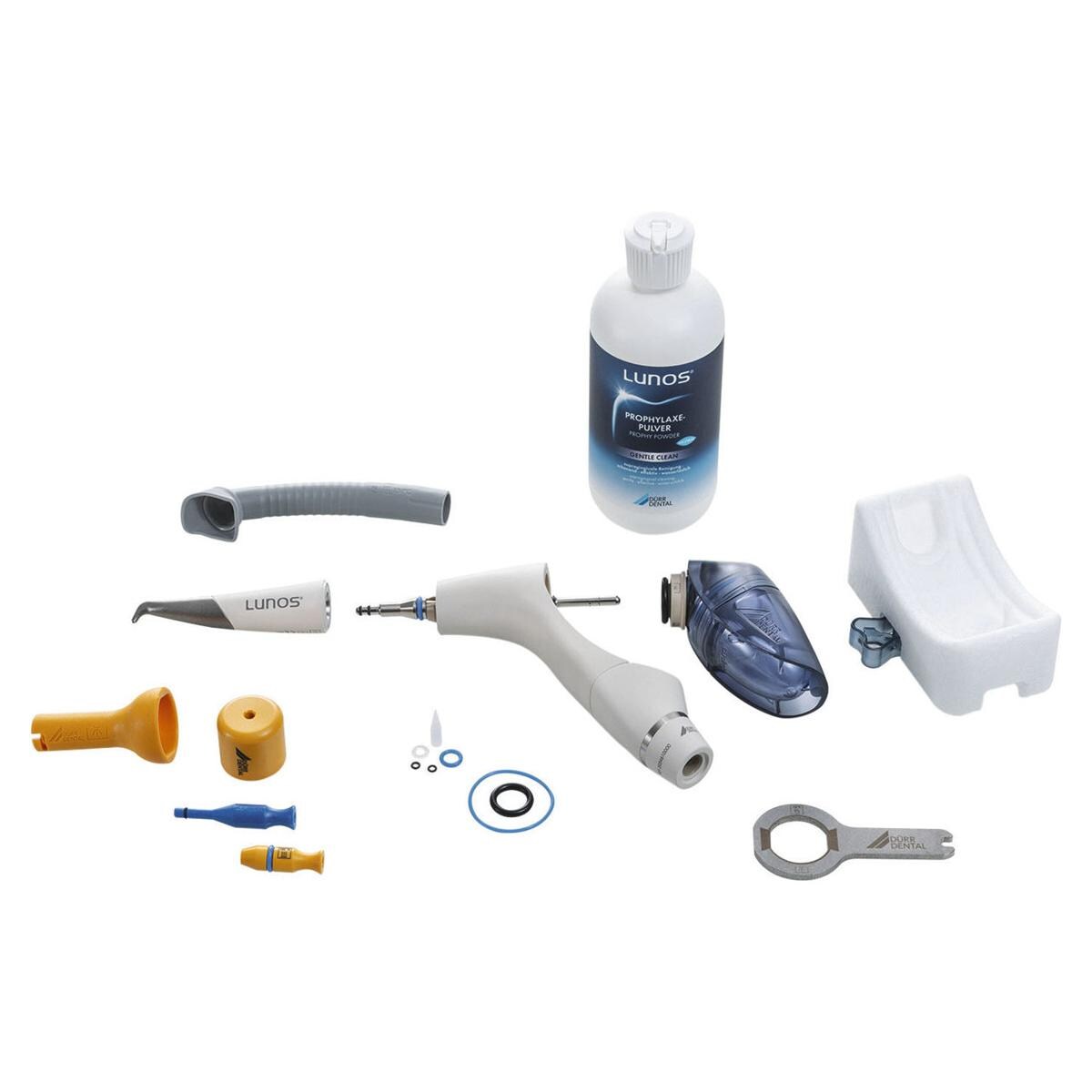 MyLunos Pulver-Wasserstrahlhandstück - Set Supra - Anschlusstyp BienAir