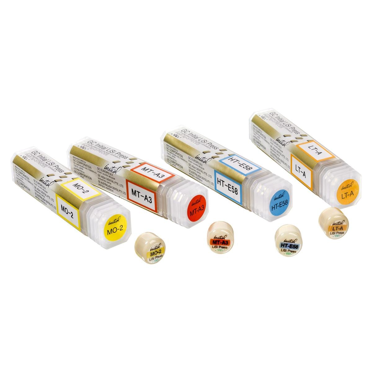 GC Initial™ LiSi Press - LT-A, Packung 5 x 3 g