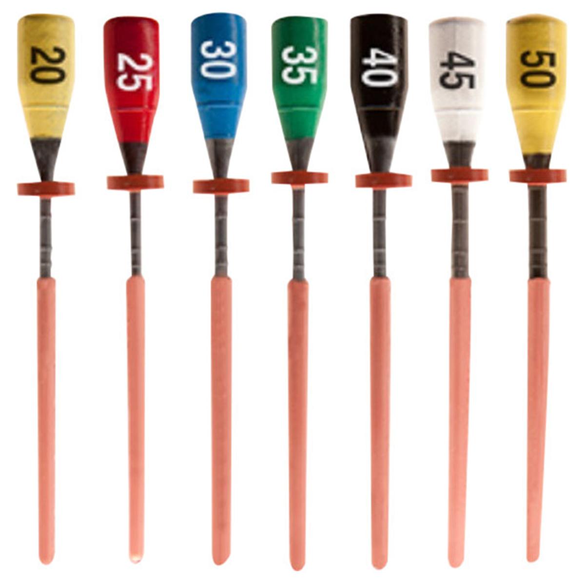 EdgeFile X7 EdgeFill Obturatoren - Taper 06, ISO 025, rot, Packung 6 Stück