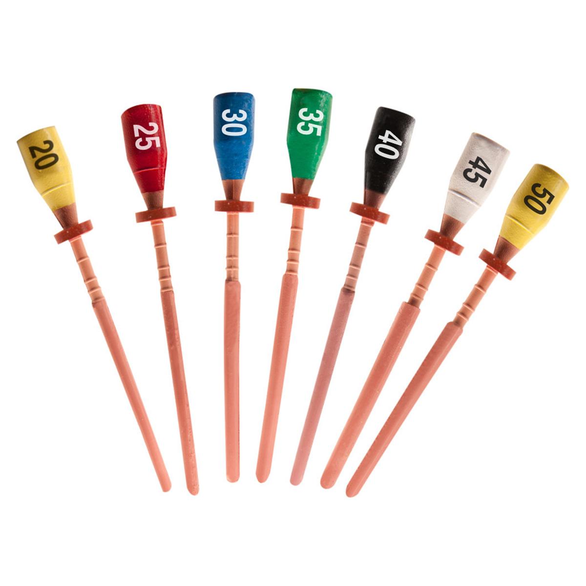 EdgeFile X7 EdgeCore Obturatoren - Taper 06, ISO 045, weiß, Packung 6 Stück