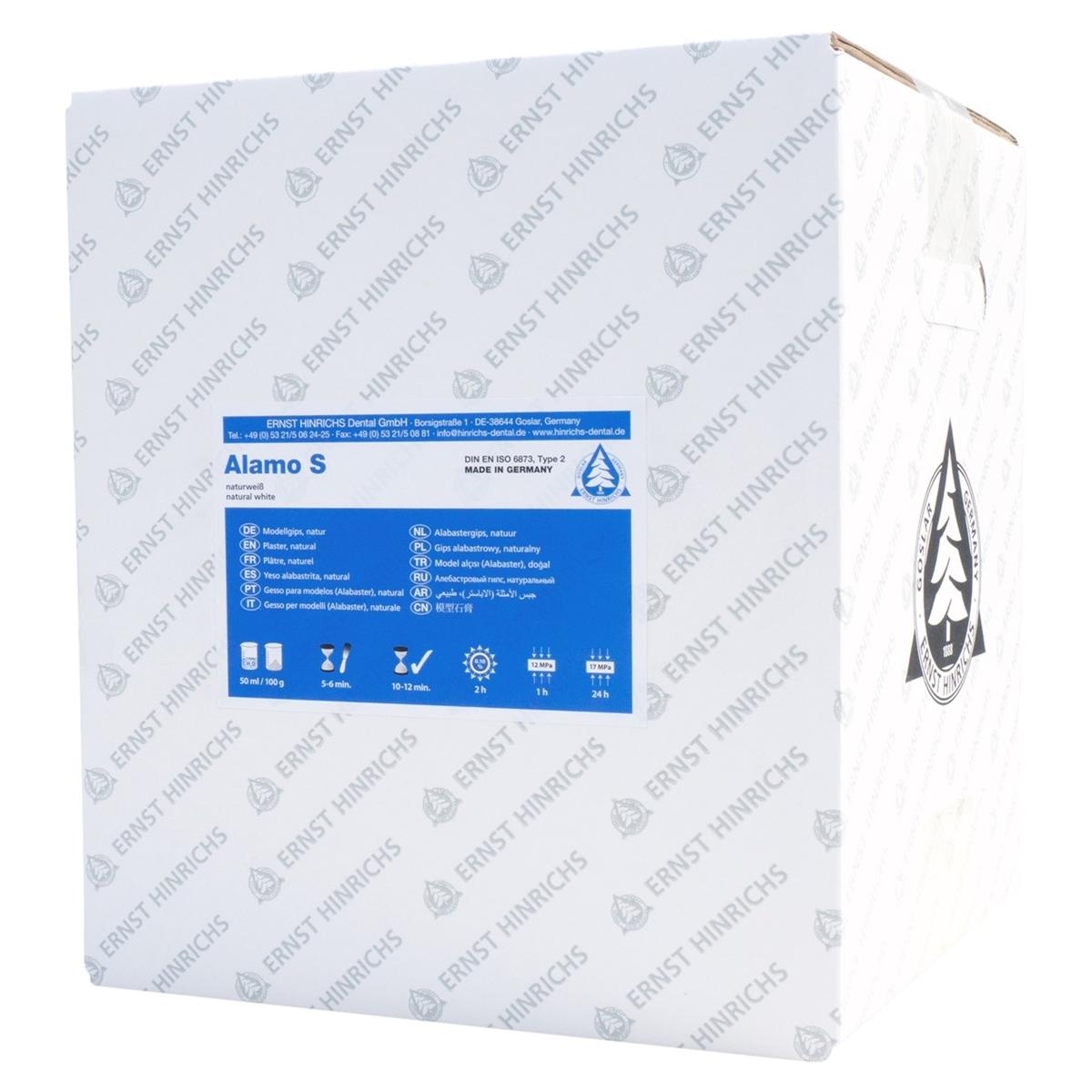 Alamo S naturweiß - Karton 20 kg