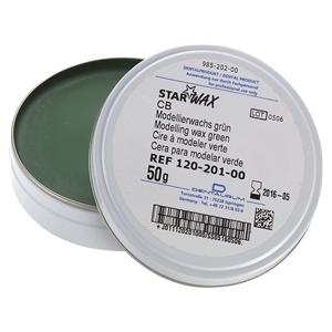 StarWax CB Modellierwachs - Grün, Packung 50 g