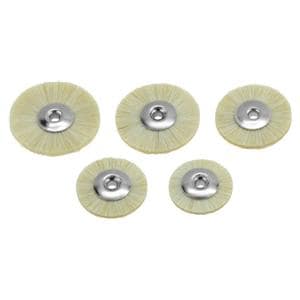 Miniaturbürste Ziegenhaar, unmontiert - Ø 19 mm, Packung 6 Stück