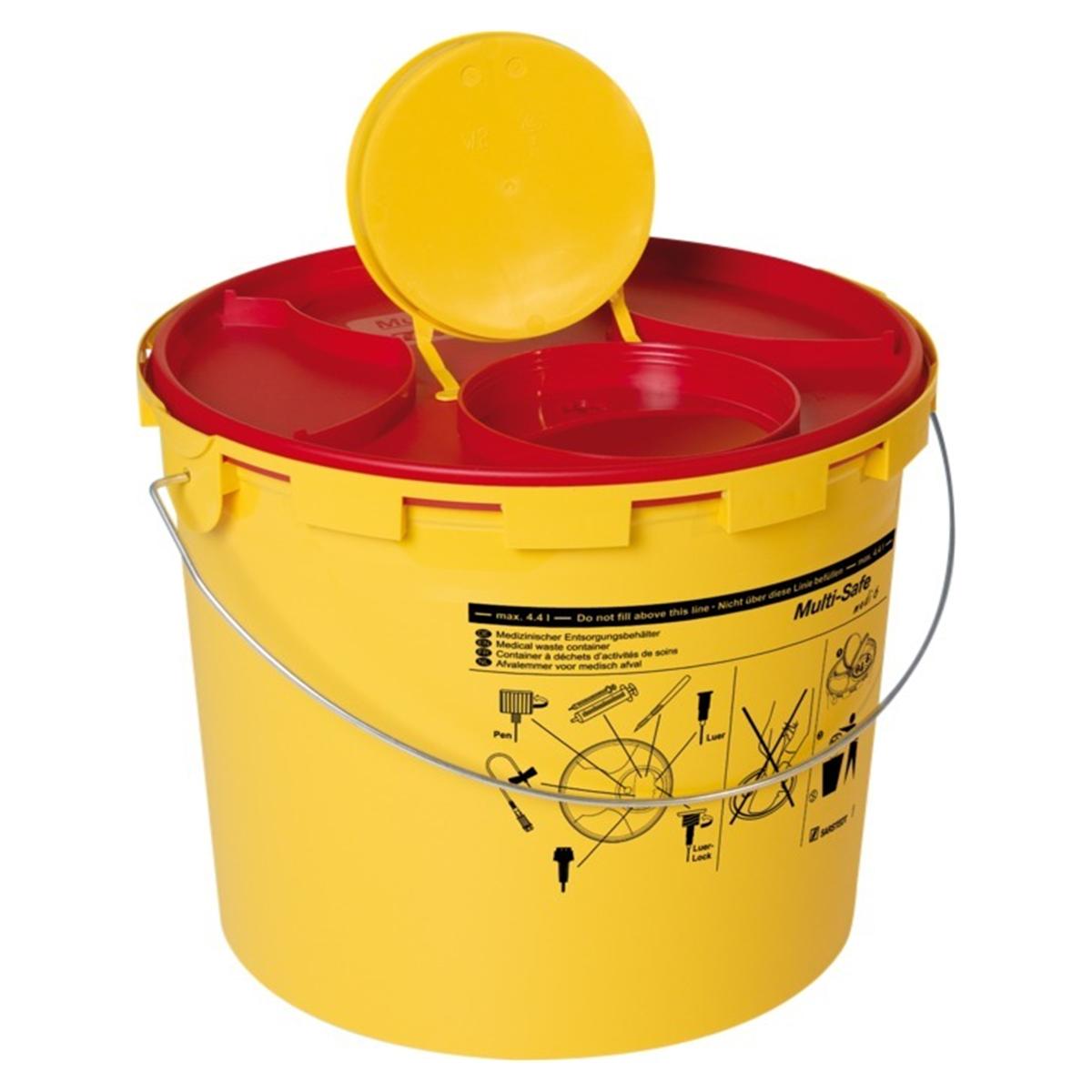 Multi-Safe medi 6 ohne Bügel - Entsorgungsbehälter 6 Liter