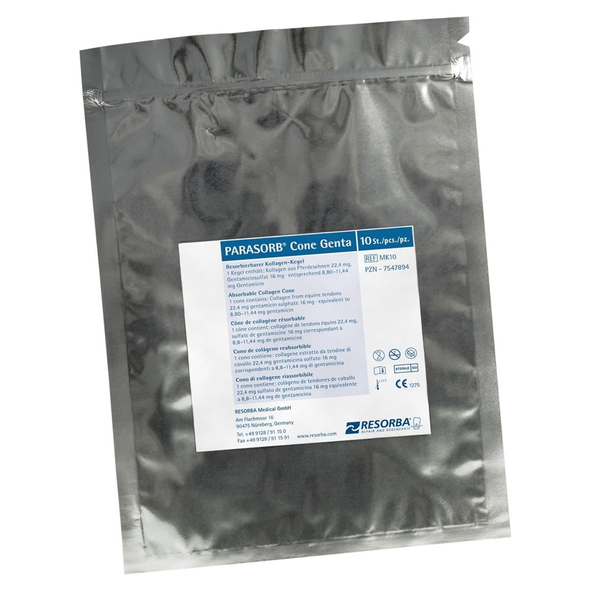 Parasorb Cone Genta - Packung 10 Stück