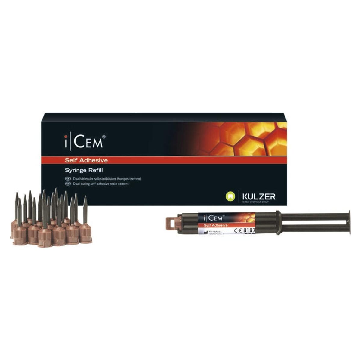 iCEM Sef Adhesive - Standardpackung - Automix-Spritze 5 ml