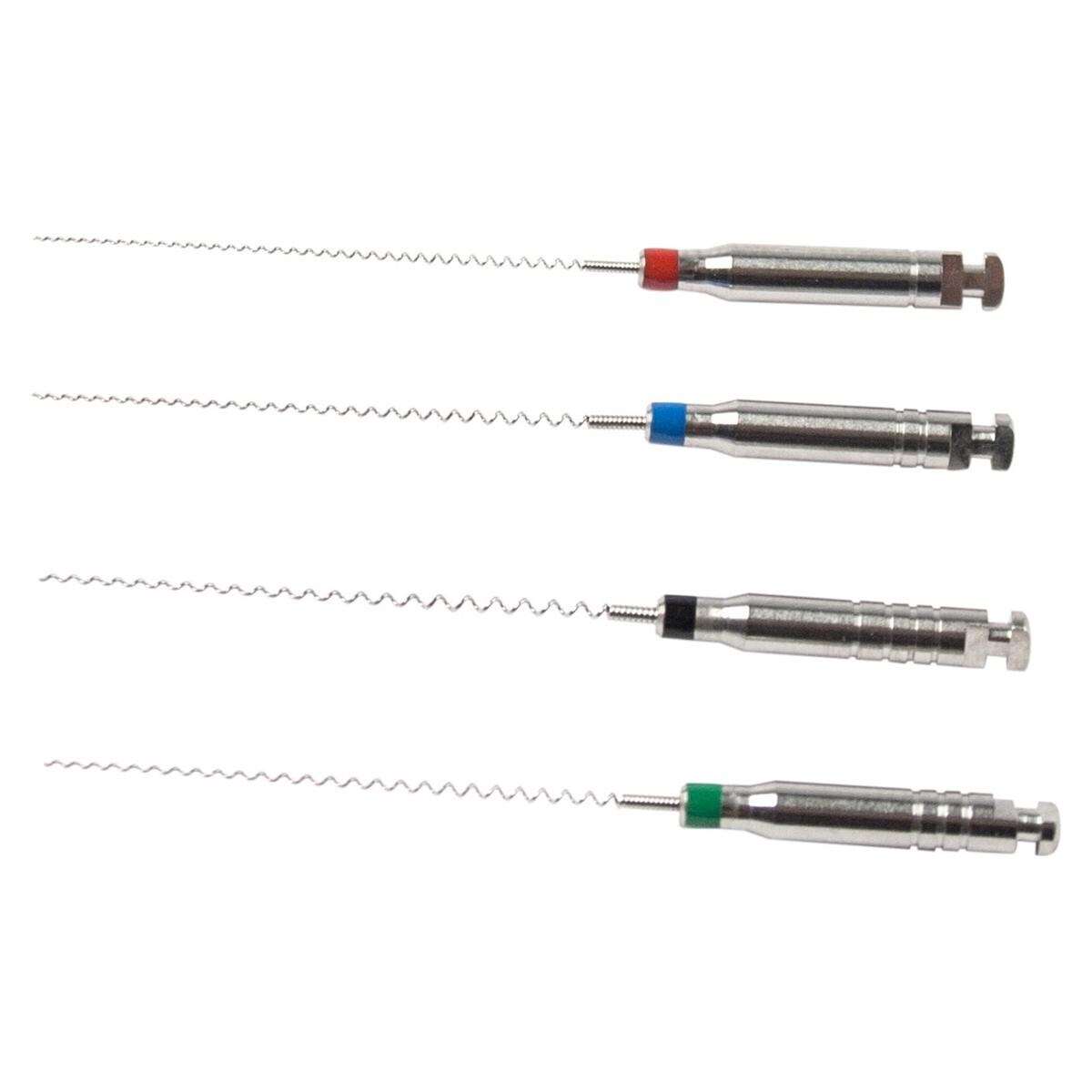 HS-Endoflex Wurzelfüller - Größe 4 (ISO 040), schwarz, Länge 21 mm, Packung 4 Stück