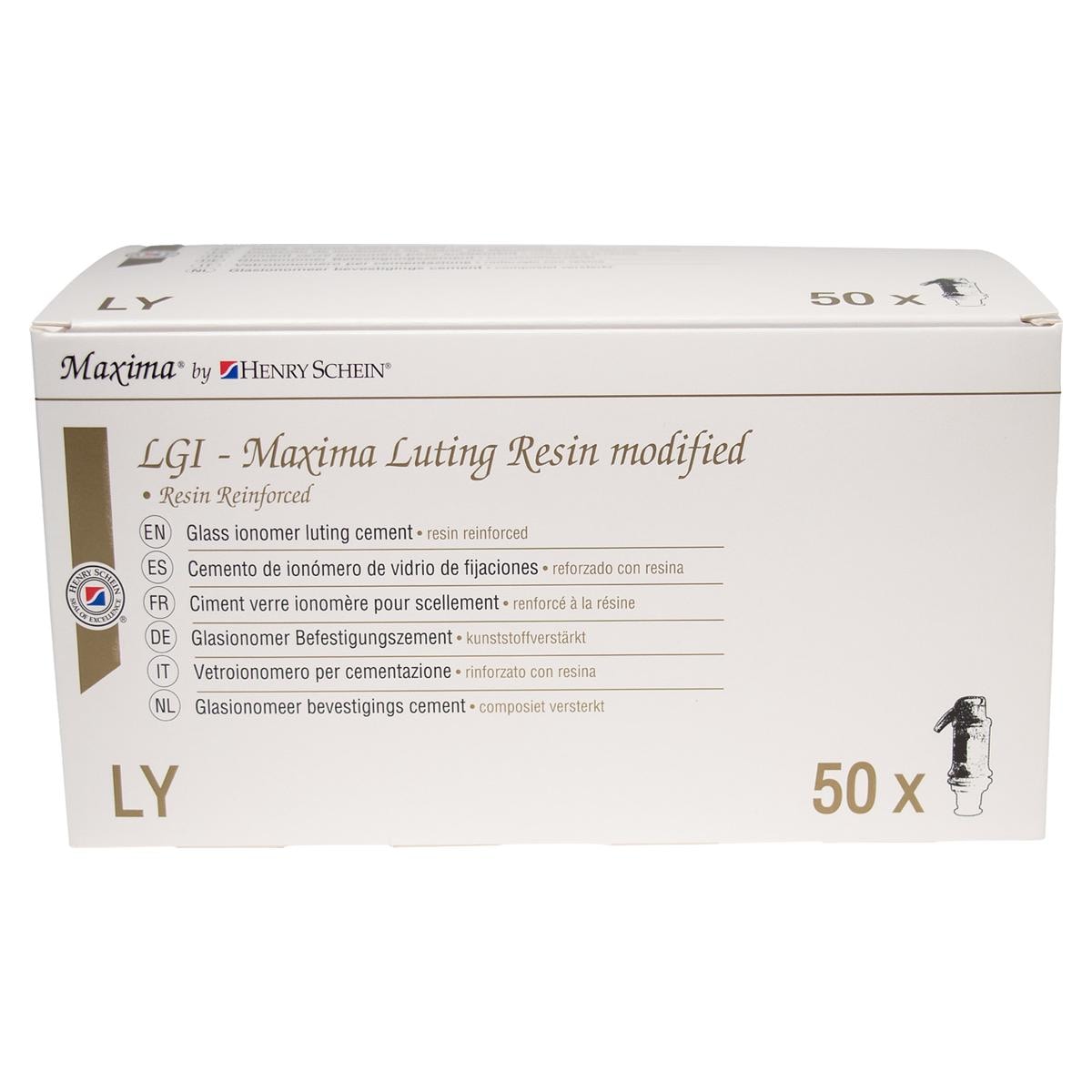 HS-Maxima® LGI Luting Resin, Kapseln - Hellgelb, Packung 50 Kapseln